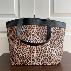 Leopard Print Tote